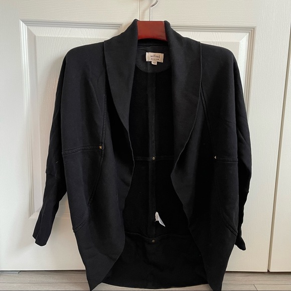 Aritzia Tops - 🧥 EEUC ARITZIA WILFRED DIDEROT COCOON SWEATER M BLACK